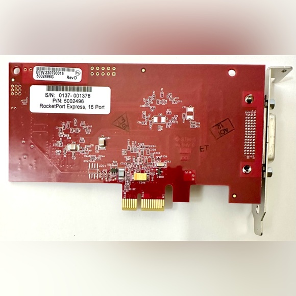 Comtrol Rocketport Express 16 Port Part Number 5002496 Multiport Serial Cards - Picture 10 of 13